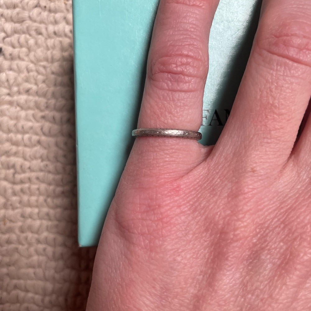 Vintage Platinum Tiffany Ring